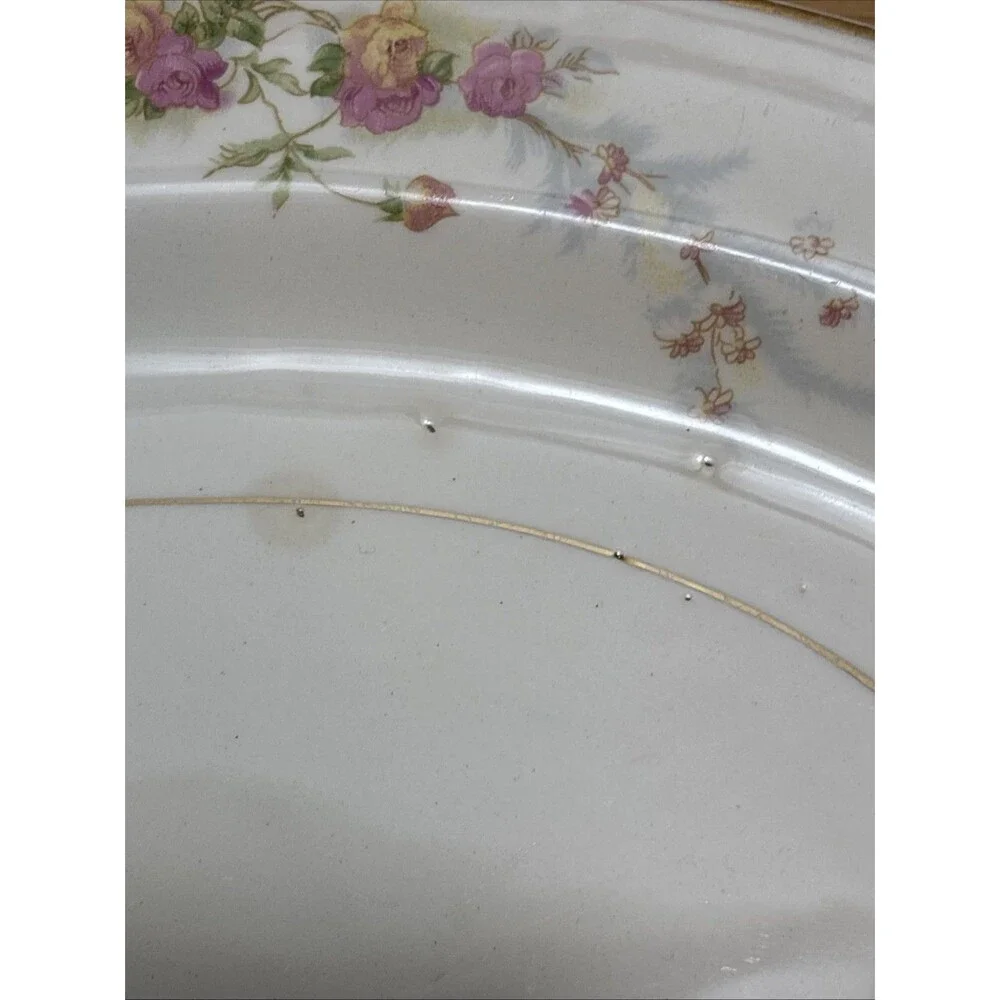 Vintage Harker Sweetheart Rose (Gold Verge) 12